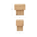 Shawn - Nightstand - Natural - Moe's Home Collection - Accent Nightstands - Elite Enclave Home