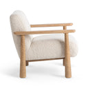 Caprice - Accent Chair - Light Beige / Natural - Classic Home - Arm Chairs - Elite Enclave Home