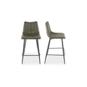Alibi - Counter Stool (Set of 2) - Dark Green - Moe's Home Collection - Stool Sets - Elite Enclave Home