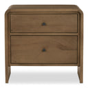 Riley - Nightstand - Oak - Moe's Home Collection - Accent Nightstands - Elite Enclave Home