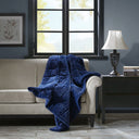Parker - Throw - Navy - Madison Park - Throws - Elite Enclave Home