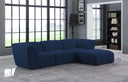 Miramar - 4 Piece Modular Sectional - Meridian Furniture - Stationary Sectionals - Elite Enclave Home