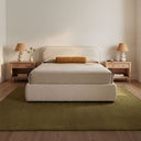 Colin - Queen Storage Bed - Oatmeal - Moe's Home Collection - Storage Beds - Elite Enclave Home