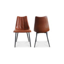 Alibi - Dining Chair (Set of 2) - Brown - Moe's Home Collection - Chair Sets - Elite Enclave Home