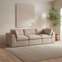 Cates - Modular Sofa - Pebble - Moe's Home Collection - Stationary Sofas - Elite Enclave Home