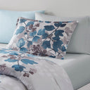 Alexis - Twin Comforter Set With Bed Sheets - Blue