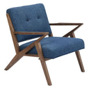 Rocket - Lounge - Blue / Pecan - INK+IVY - Arm Chairs - Elite Enclave Home