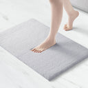 Marshmallow - 20" x 30" Bath Rug - Pearl Silver - Madison Park Signature - Bath Rugs & Mats - Elite Enclave Home