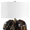Jaudon - Glass Table Lamp - Brown - Uttermost - Table Lamps - Elite Enclave Home