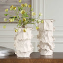 Ripple Crest - Vases (Set of 2) - White