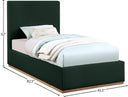 Monaco - Bed - Meridian Furniture - Upholstered Beds - Elite Enclave Home