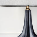 Sculptural Table Lamp - Slate Blue