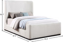 Oliver - Bed - Meridian Furniture - Upholstered Beds - Elite Enclave Home