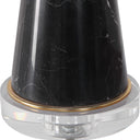 Alastair - Marble Table Lamp - Black