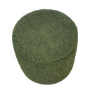 Tara - Round Storage Ottoman - Green - Chapel Hill - Storage Ottomans - Elite Enclave Home