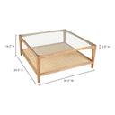 Harrington - Coffee Table - Natural - Moe's Home Collection - Cocktail Tables - Elite Enclave Home
