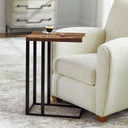 Union - Reclaimed Wood Accent Table - Dark Brown