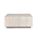 Layne - Square Coffee Table With Casters
