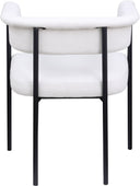 Malin - Linen Dining Chair (Set of 2) - Meridian Furniture - Chair Sets - Elite Enclave Home