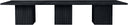Belinda - Wood Mid - Century Modern Modular Dining Table - Black - Meridian Furniture - Dining Tables - Elite Enclave Home
