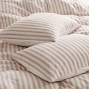 Etta - 3 Piece King Duvet Set - Terracotta