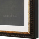 Florals On Black - Framed Prints (Set of 4) - Black - Uttermost - Framed Print Sets- Elite Enclave Home