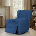 Candace - Power Recliner 3 - in - 1 With Swivel, Glider, USB Ports - Blue - Madison Park - Swivel Glider Chairs - Elite Enclave Home