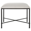 Avenham - Small Framed Bench - Black