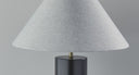 Wood Block Table Lamp - Canopy Black