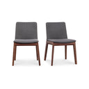 Deco - Dining Chair (Set of 2) - Dark Gray - Moe's Home Collection - Chair Sets - Elite Enclave Home