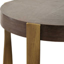 Drew - Brass Accent Table - Bronze - Uttermost - Accent Tables- Elite Enclave Home