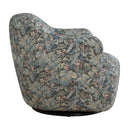 Ansel - Tapestry Swivel Chair - Green