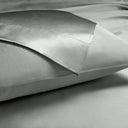 Satin - Queen Wrinkle - Free Luxurious (Set of 6) - Gray
