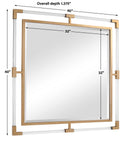 Balkan - Iron Mirror - Uttermost - Wall Mirrors - Elite Enclave Home