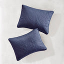 Oakley - 3 Piece Reversible Bedspread Set - Navy