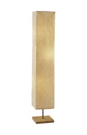 Wildside Paper Shade Floor Lamp With Wood Base - Natural - HomeRoots - Floor Lamps - Elite Enclave Home