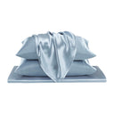 Satin - 6 Piece Queen Luxury Sheet Set - Blue