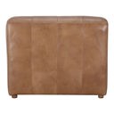 Ramsay - Leather Slipper Chair - Tan - Moe's Home Collection - Armless Chairs - Elite Enclave Home