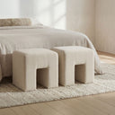 Aidy - Stool - Oat - Moe's Home Collection - Accent Stools - Elite Enclave Home