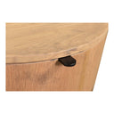 Theo - One Drawer Nightstand - Light Brown - Moe's Home Collection - Accent Nightstands - Elite Enclave Home