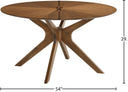 Woodson - Dining Table - Rich Walnut - Meridian Furniture - Dining Tables - Elite Enclave Home