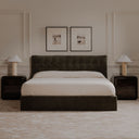 Sebastion - King Storage Bed - Green - Moe's Home Collection - Storage Beds - Elite Enclave Home