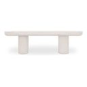 Rocca - Bench - Cream - Moe's Home Collection - Benches - Elite Enclave Home