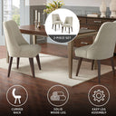 Holls - Dining Chair (Set of 2) - Beige - Martha Stewart - Chair Sets - Elite Enclave Home
