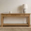Morey - Console Table - Natural - Moe's Home Collection - Console Tables - Elite Enclave Home