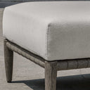 Borneo - Cushion Outdoor Ottoman - White - Uttermost - Ottomans - Elite Enclave Home