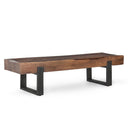 Duarte - 58" Bench - Reclaimed Brown - Classic Home - Accent Benches - Elite Enclave Home