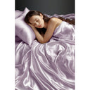 Satin - 6 Piece Queen Luxury Sheet Set - Lilac