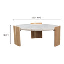 Dala - Coffee Table - Natural - Moe's Home Collection - Coffee Tables - Elite Enclave Home