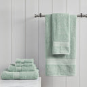Organic - 6 Piece Towel Set - Seafoam - Madison Park - Towel Sets - Elite Enclave Home